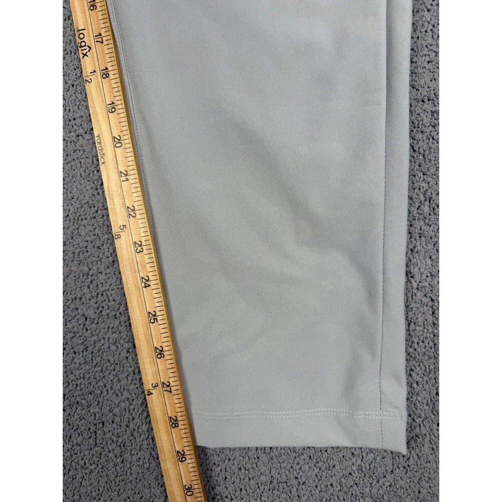 Lululemon Commission Pants Mens 35 Light Gray Stretch Performance M5BDES - Picture 7 of 8